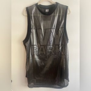 Oversized IVY PARK mesh Tunic size Large measurements on pictures Never worn